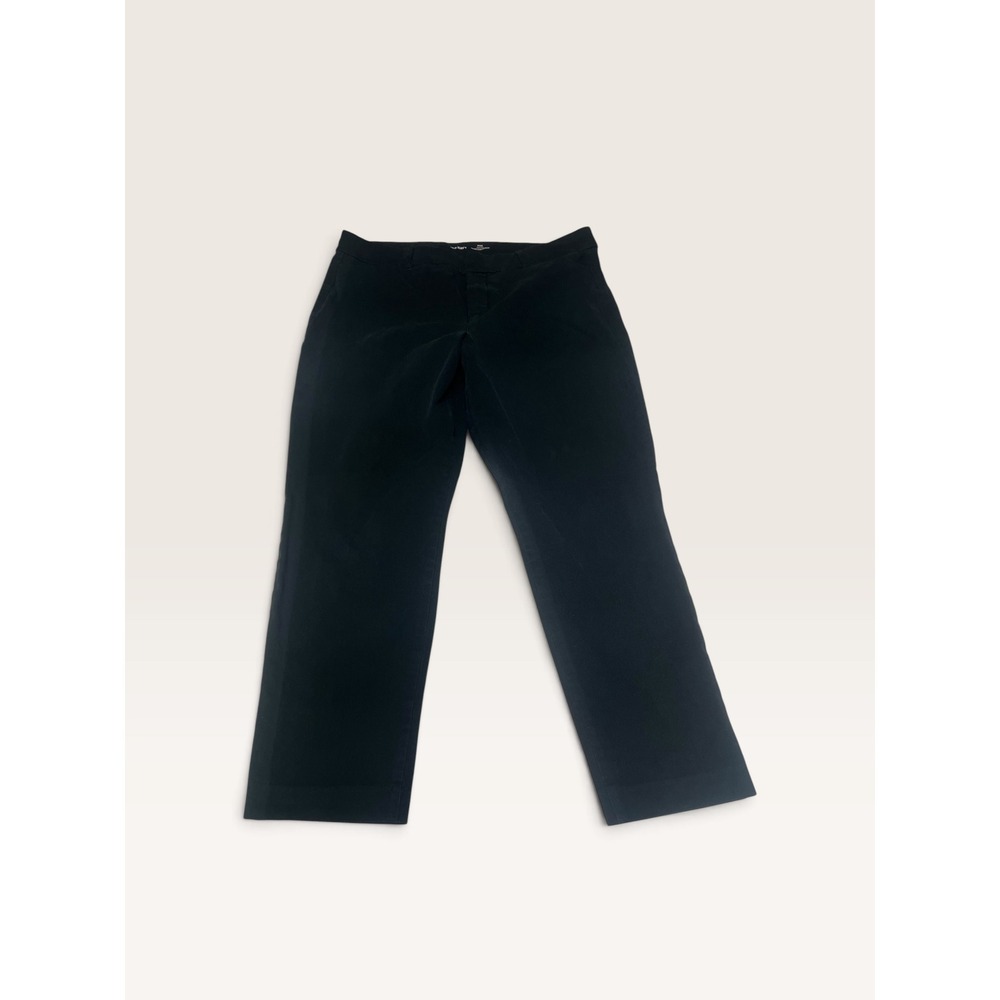 Old Navy Pixie High Rise Women Size 10 Black Straight Leg Dress Pants 0387